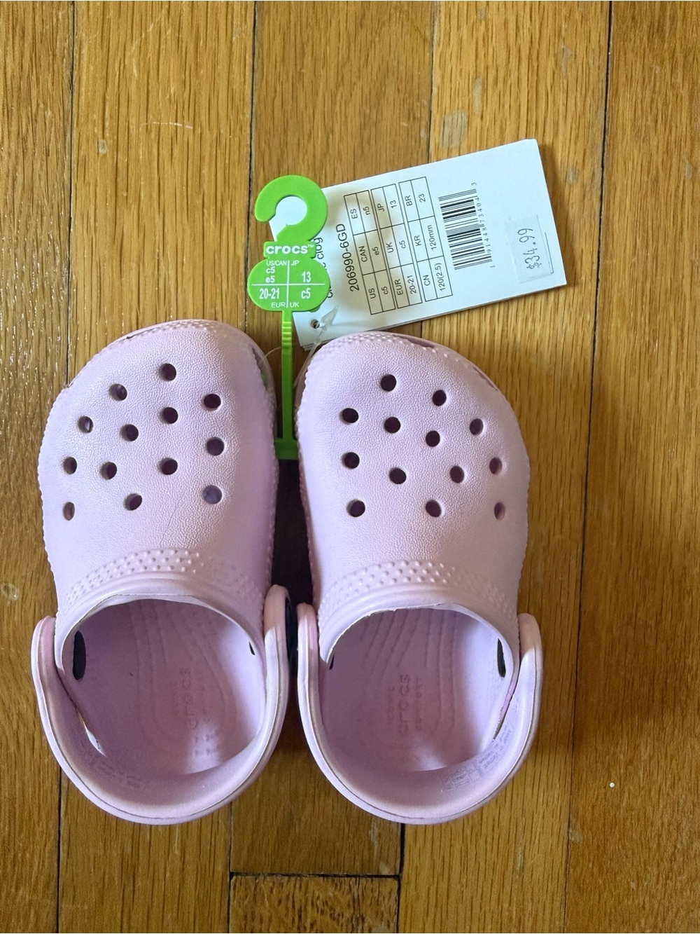 CROCS Kids' Classic Clog - Light Pink